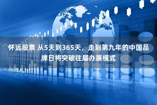 怀远股票 从5天到365天，走到第九年的中国品牌日将突破往届办展模式